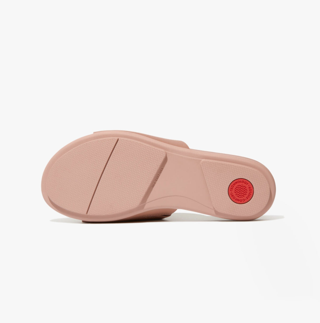 FitFlop GRACIE Womens Leather Pool Sliders Beige