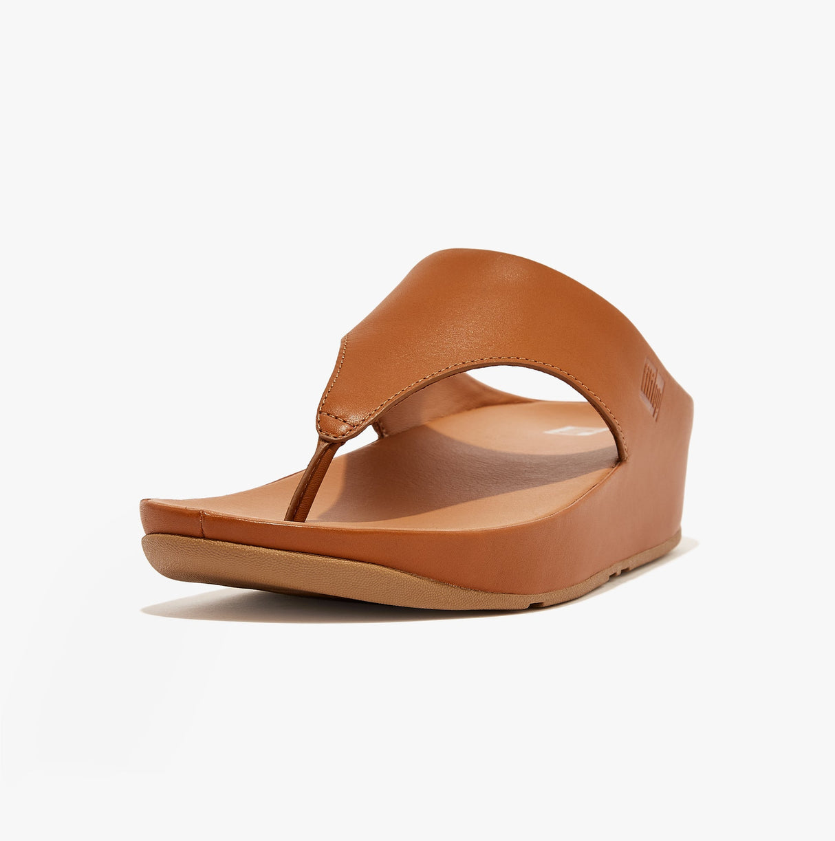 FitFlop SHUV TOE-POST Womens Sandals Light Tan