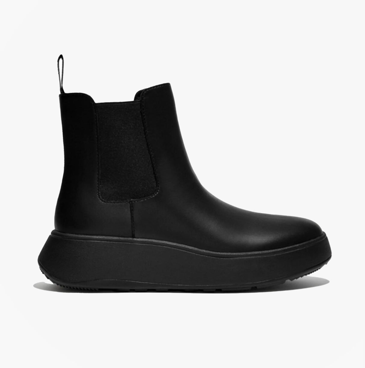 FitFlop F-MODE Womens Chelsea Boots All Black