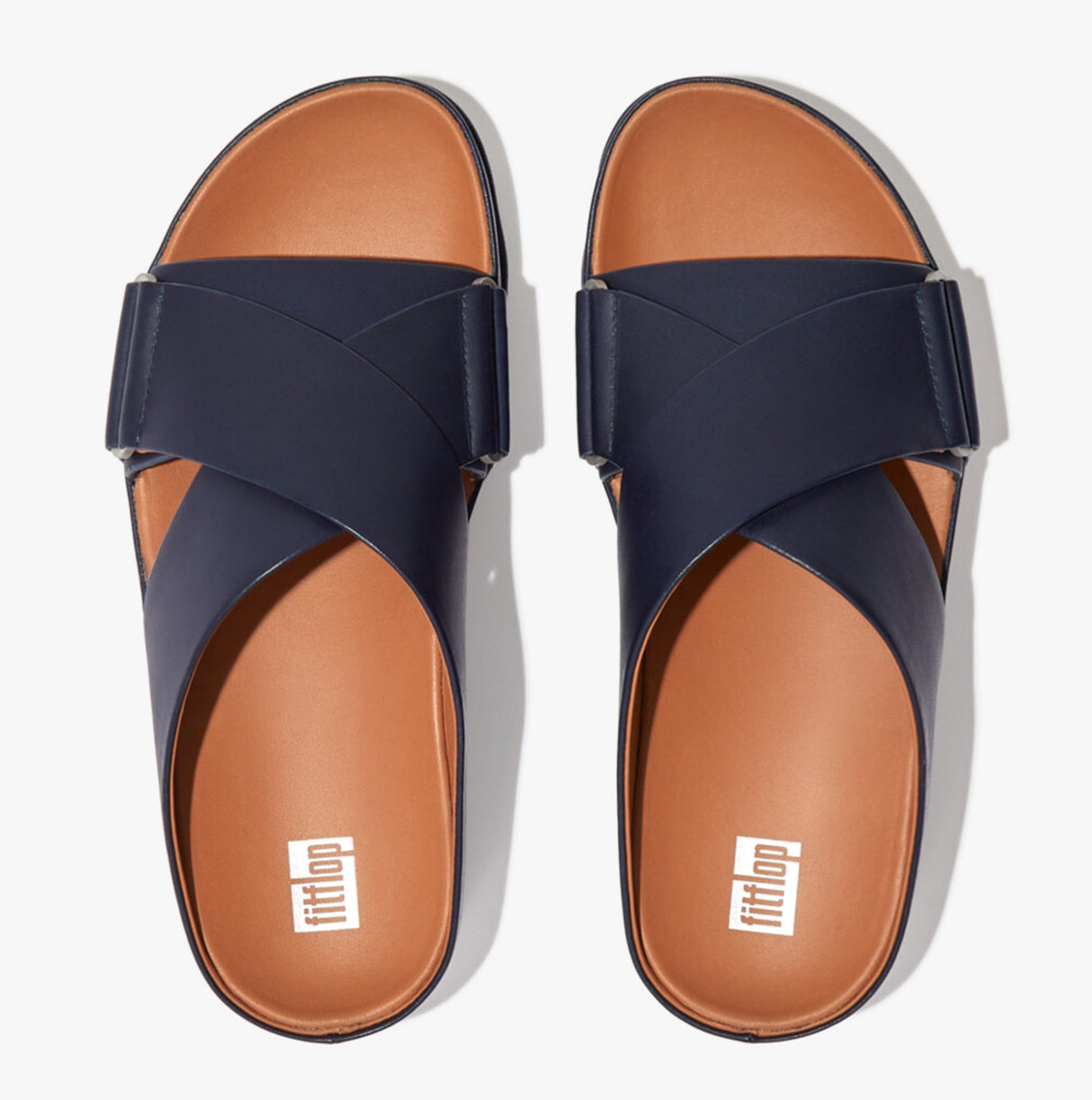 FitFlop SHUV Womens Slides Midnight Navy