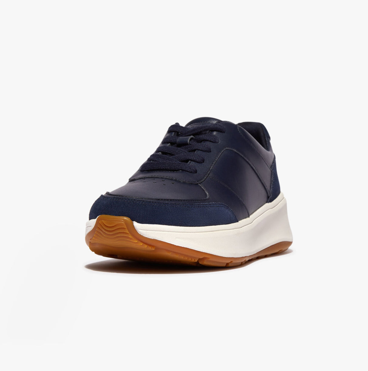 FitFlop F-MODE Womens Flatform Trainers Urban Midnight Navy