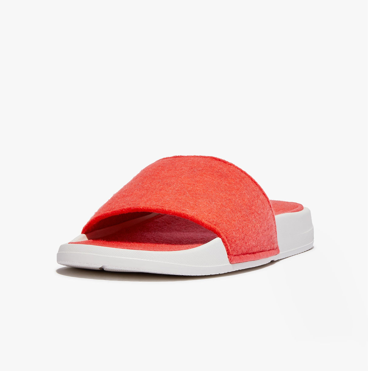 FitFlop IQUSHION E01 Womens Slides Neon Orange