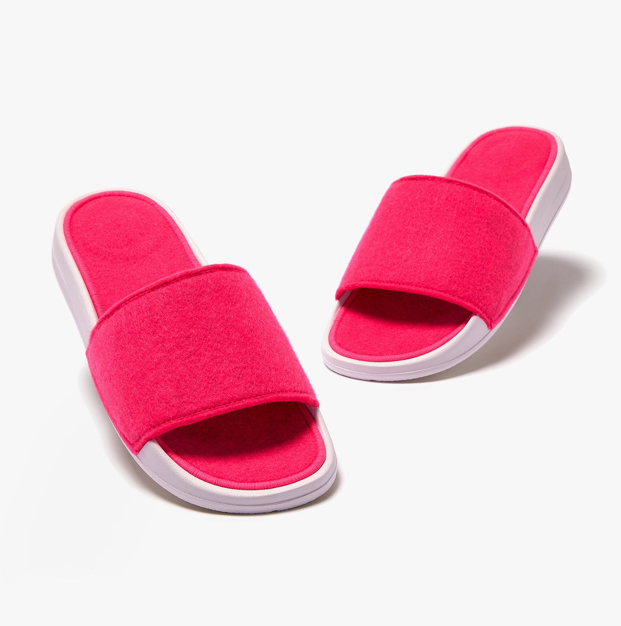 FitFlop IQUSHION E01 Womens Slides Pop Pink