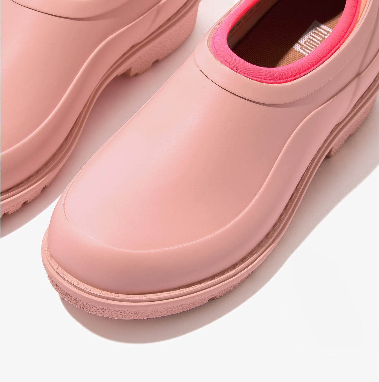 FitFlop WONDERCLOG NEON-POP Womens Clogs Pink Salt