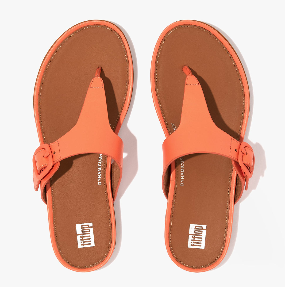 FitFlop GRACIE BUCKLE TOE-POST Womens Sandals Sunshine Coral