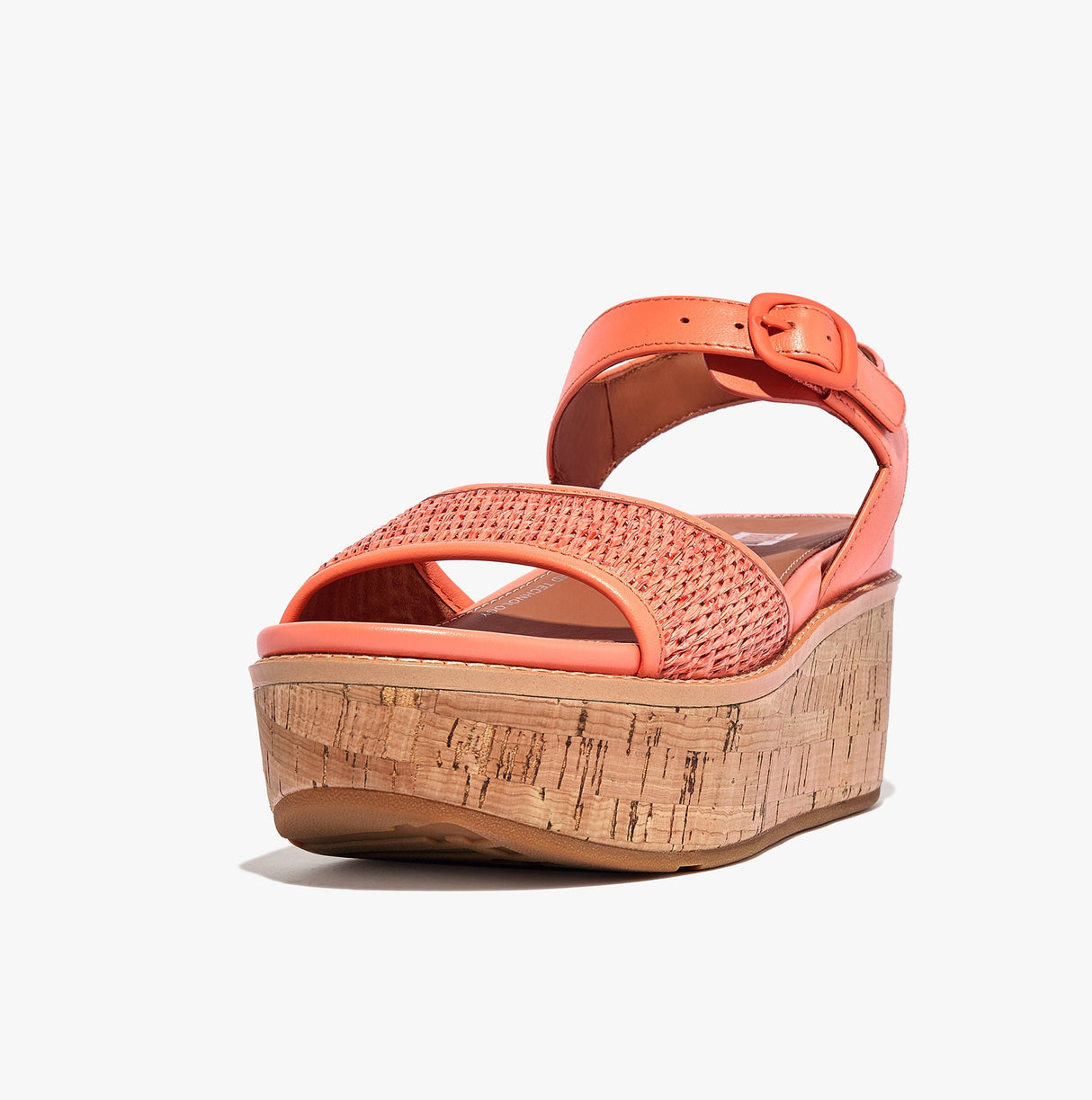 FitFlop ELOISE BACK-STRAP WEDGE Womens Sandals Sunshine Coral