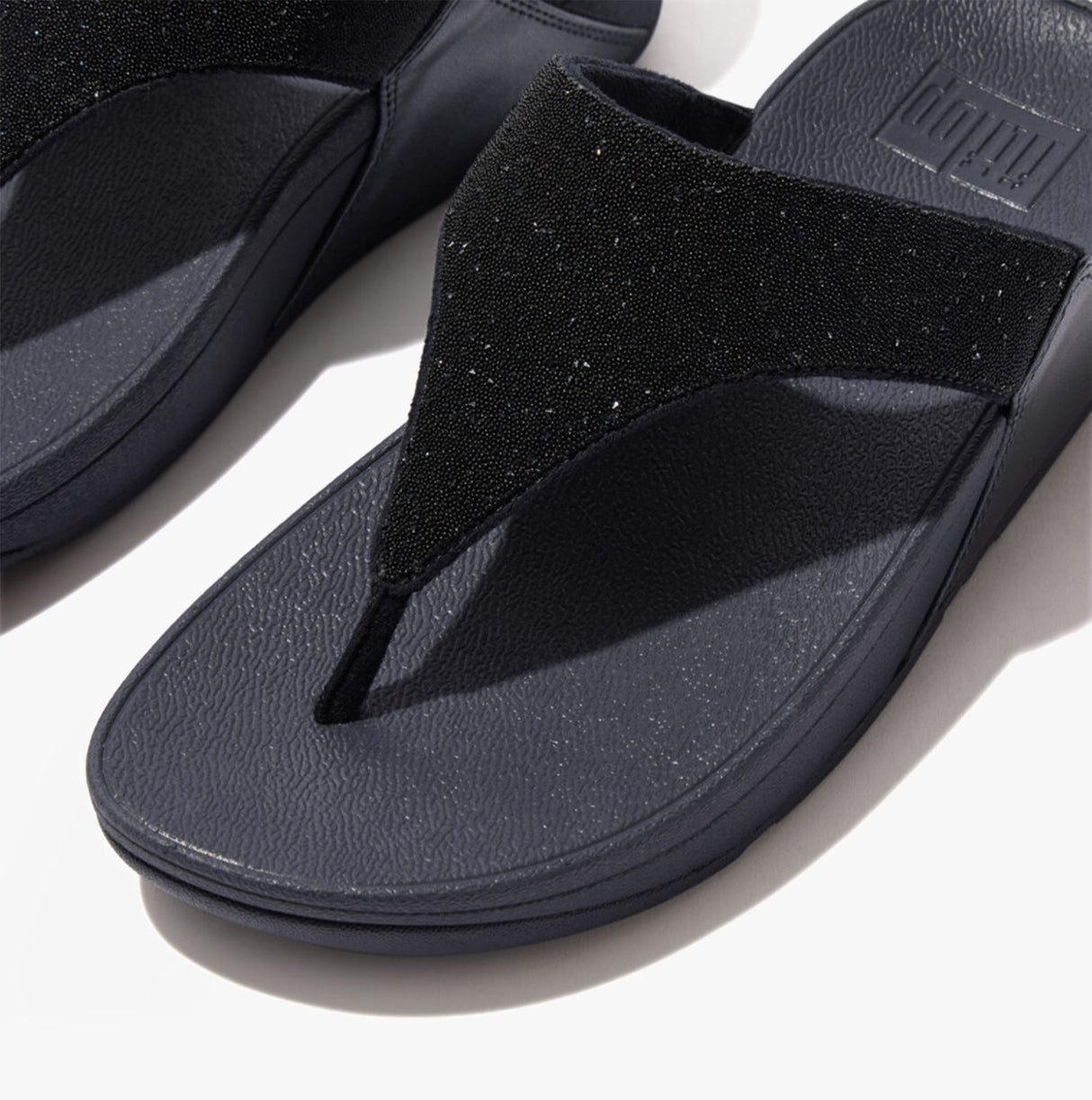 FitFlop LULU OPUL Womens Toe-Post Sandals Midnight Navy