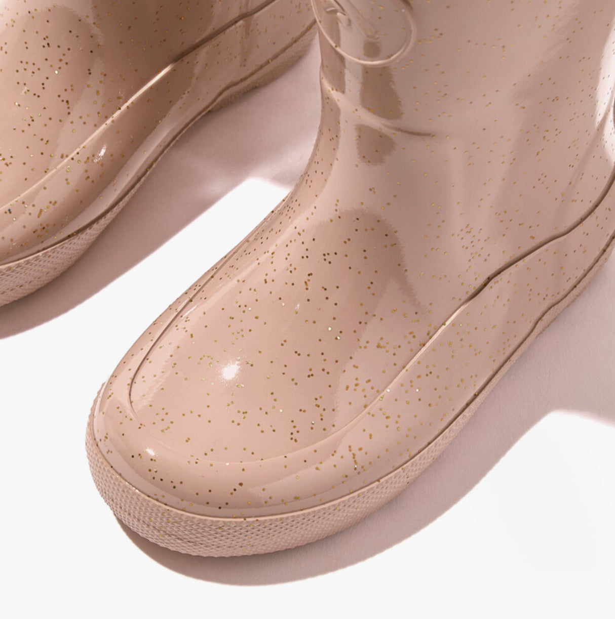 FitFlop WONDERWELLY Kids Rain Boots Rose Gold