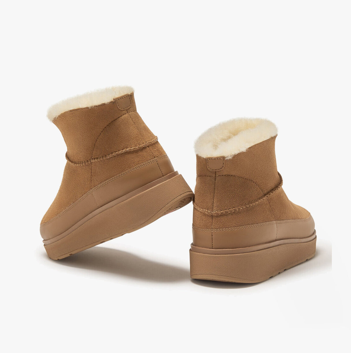 FitFlop GEN-FF ULTRA-MINI Womens Boots Desert Tan