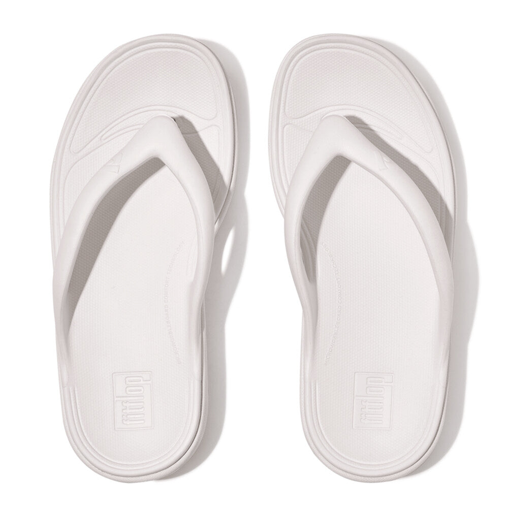 FitFlop RELIEFF RECOVERY Womens Toe Post Sandals Urban White