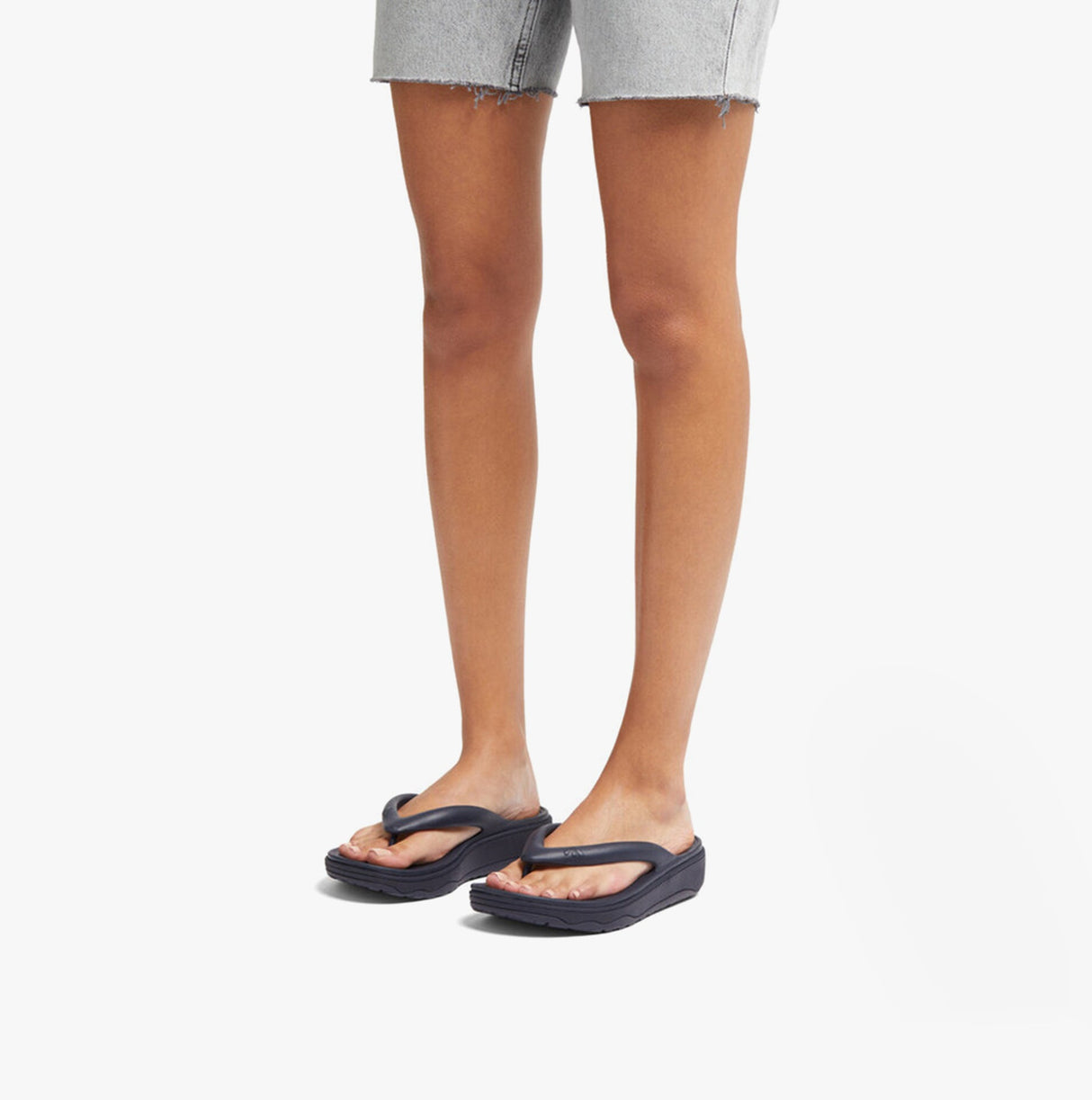 FitFlop RELIEFF RECOVERY Womens Toe Post Sandals Midnight Navy