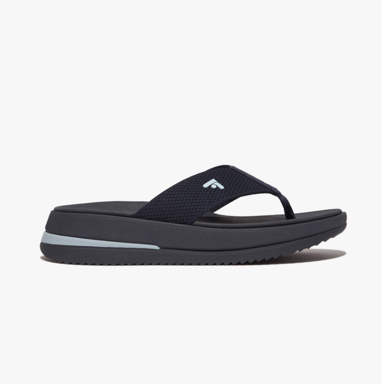 FitFlop SURFF TWO-TONE WEBBING Womens Toe Post Midnight Navy
