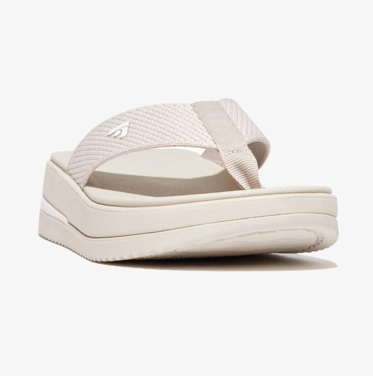 FitFlop SURFF TWO-TONE WEBBING Womens Toe Post Paris Beige