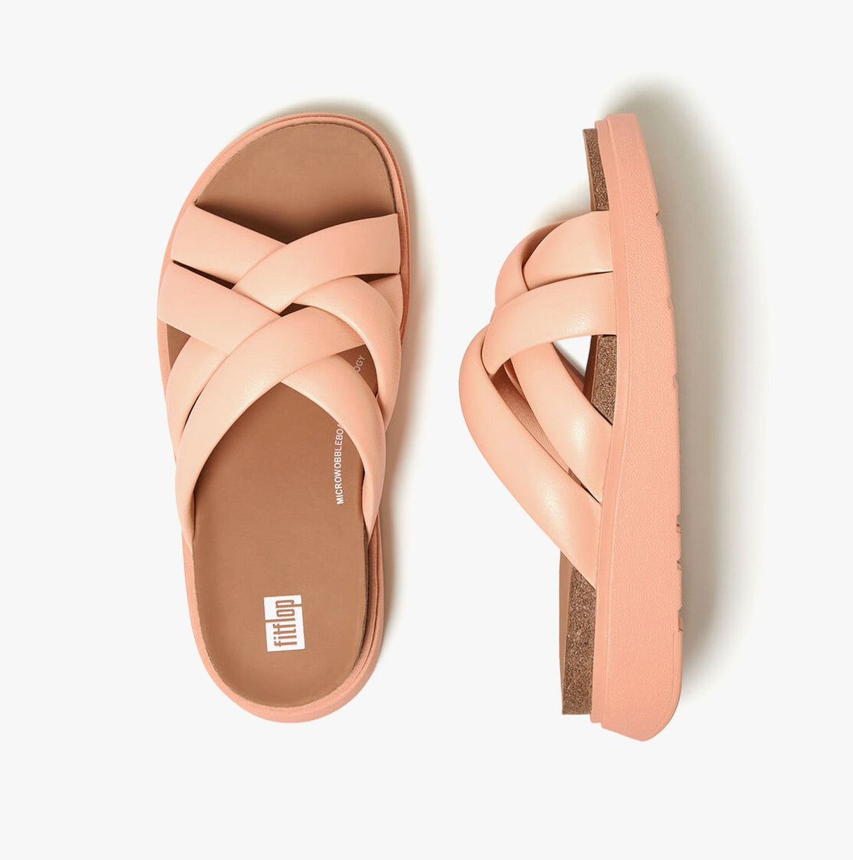 FitFlop GEN-FF PADDED-STRAP Womens Slides Blushy