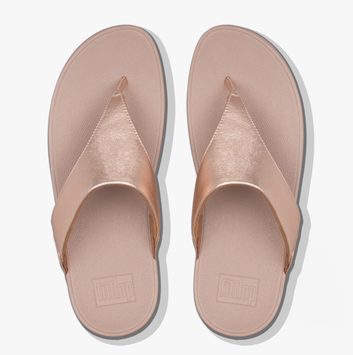 FitFlop LULU Womens Sandals Rose Gold