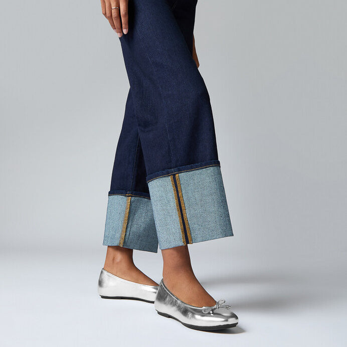 FitFlop DELICATO BOW SOFT Womens Ballet Flats Silver