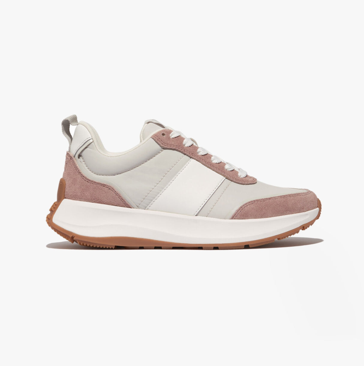 FitFlop F-MODE Womens Trainers Dusky Pink Mix