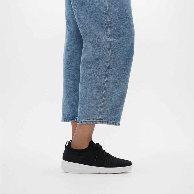 FitFlop SUPER-Q KNIT Womens Trainers Black