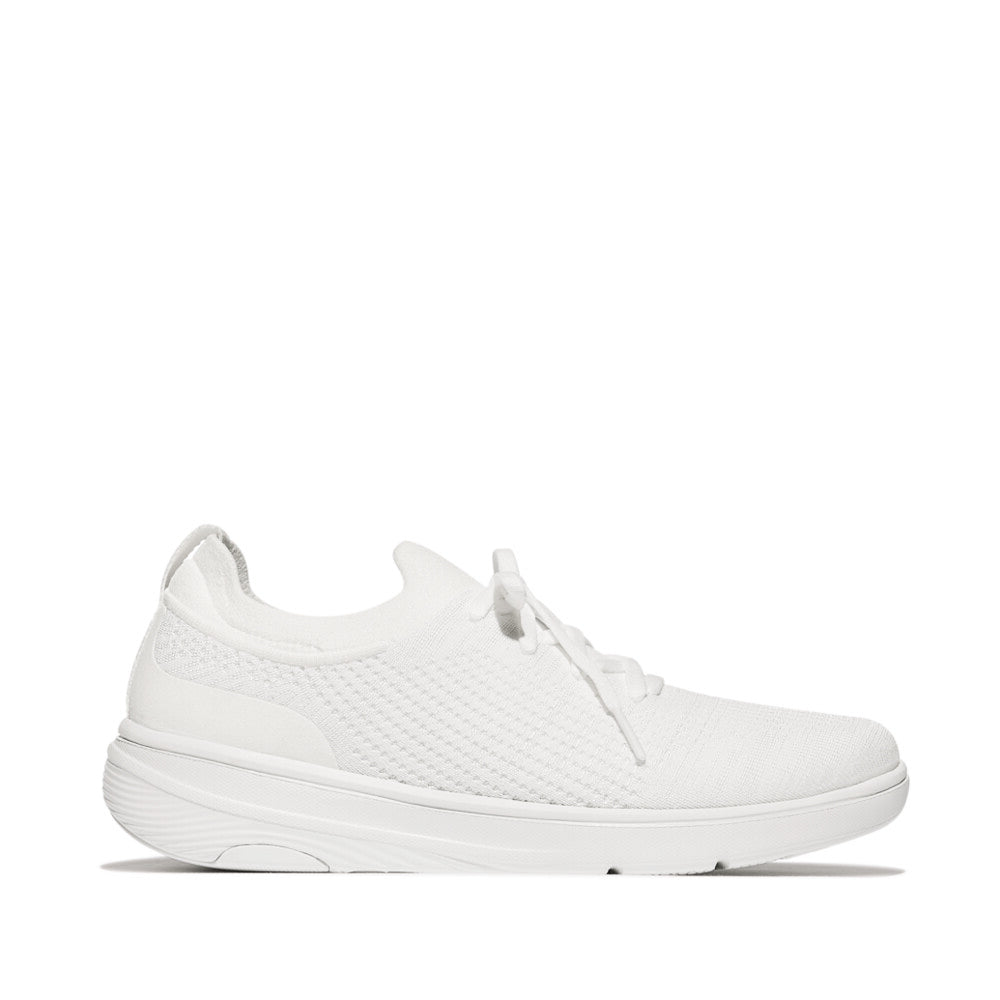 FitFlop SUPER-Q KNIT Womens Trainers Urban White