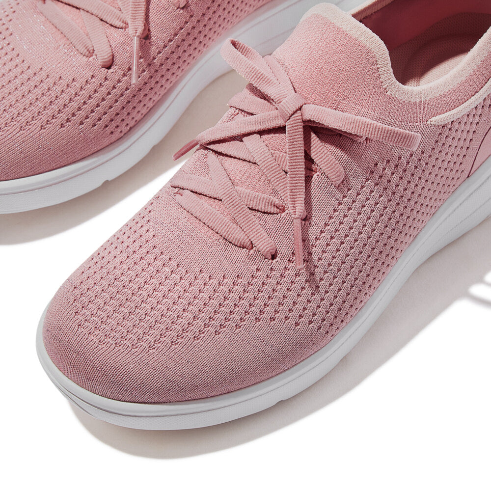 FitFlop SUPER-Q KNIT Womens Trainers Soft Blush