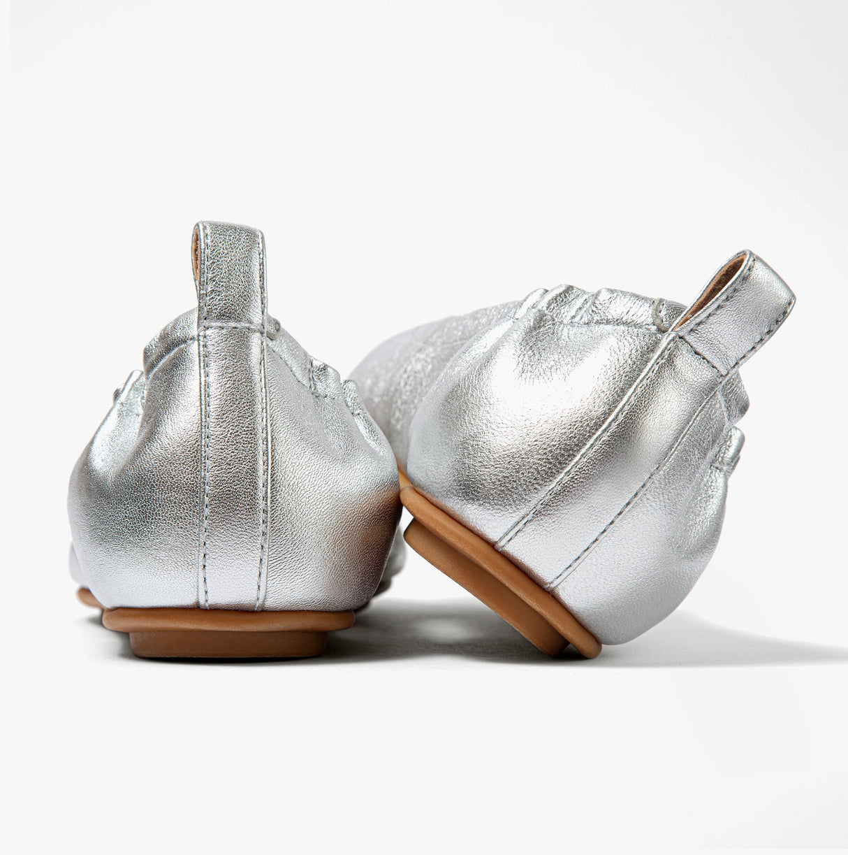 FitFlop Q74-011 ALLEGRO Womens Ballet Pumps Silver