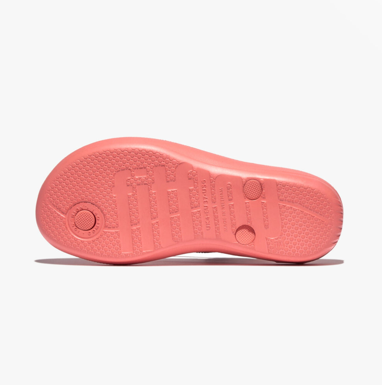 FitFlop IQUSHION SPARKLE Womens Flip Flops Rosy Coral