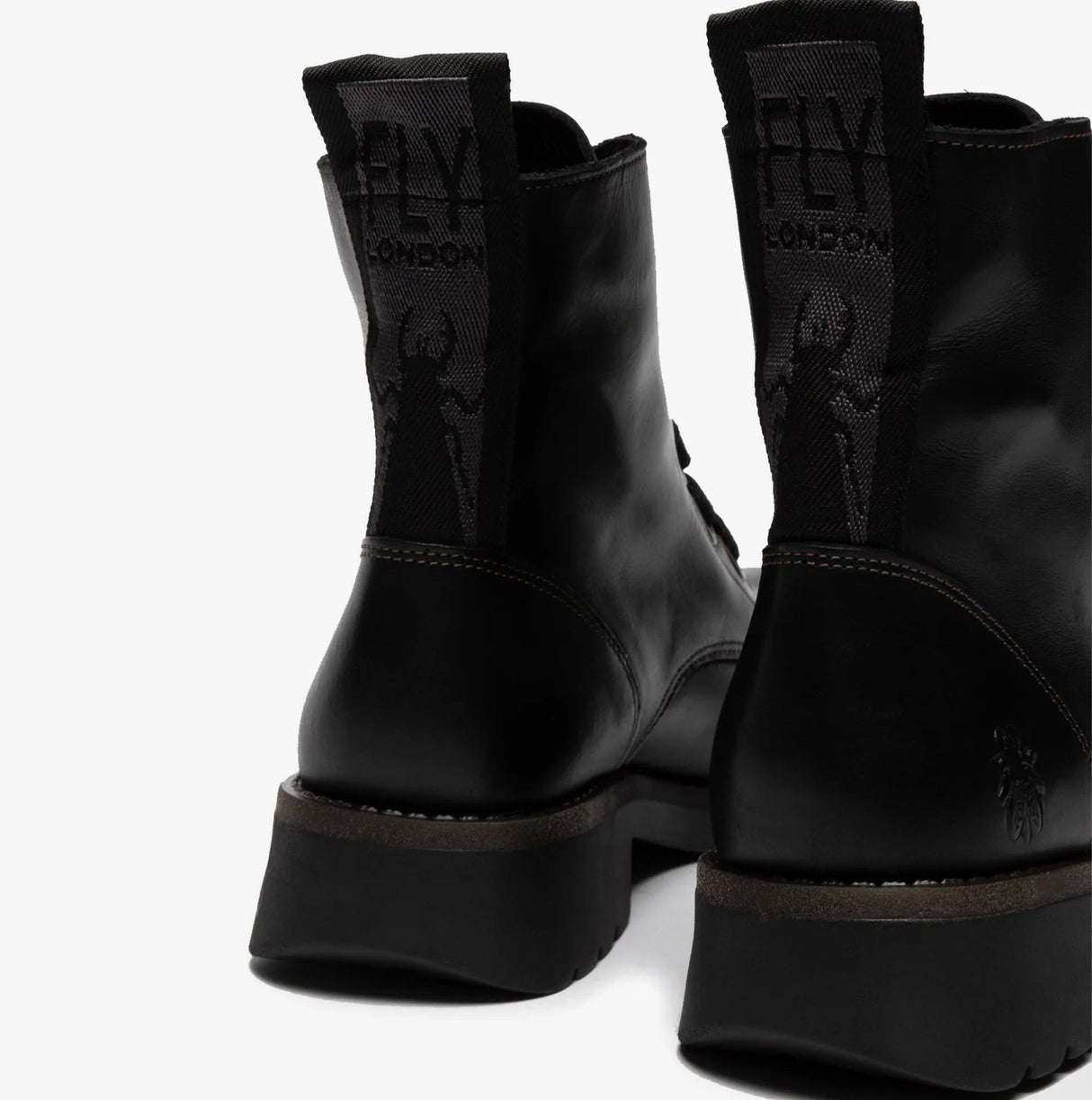 Fly London RAGI539FLY Womens Ankle Boots Black