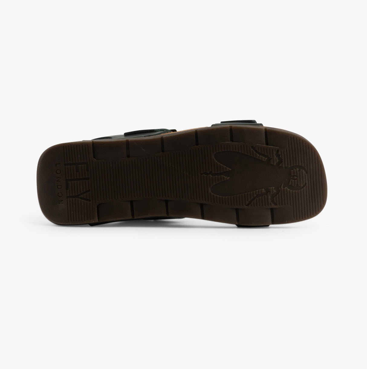 Fly London CEKE722FLY Womens Slingback Buckle Sandals Petrol