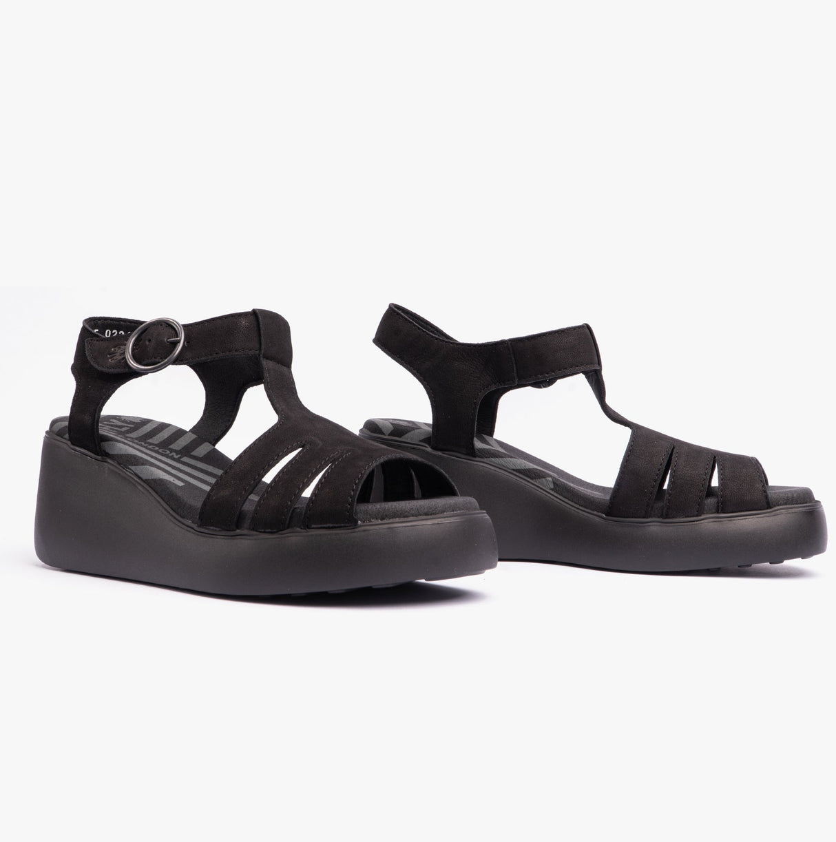 Fly London DUMA955FLY Womens Sandals Black