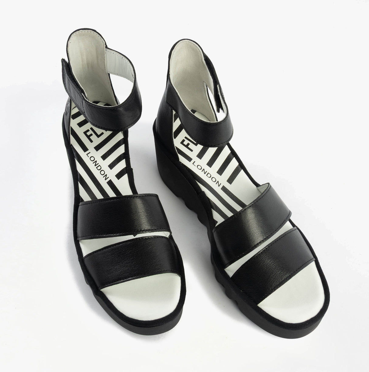 Fly London BONO290FLY Womens Sandals Black