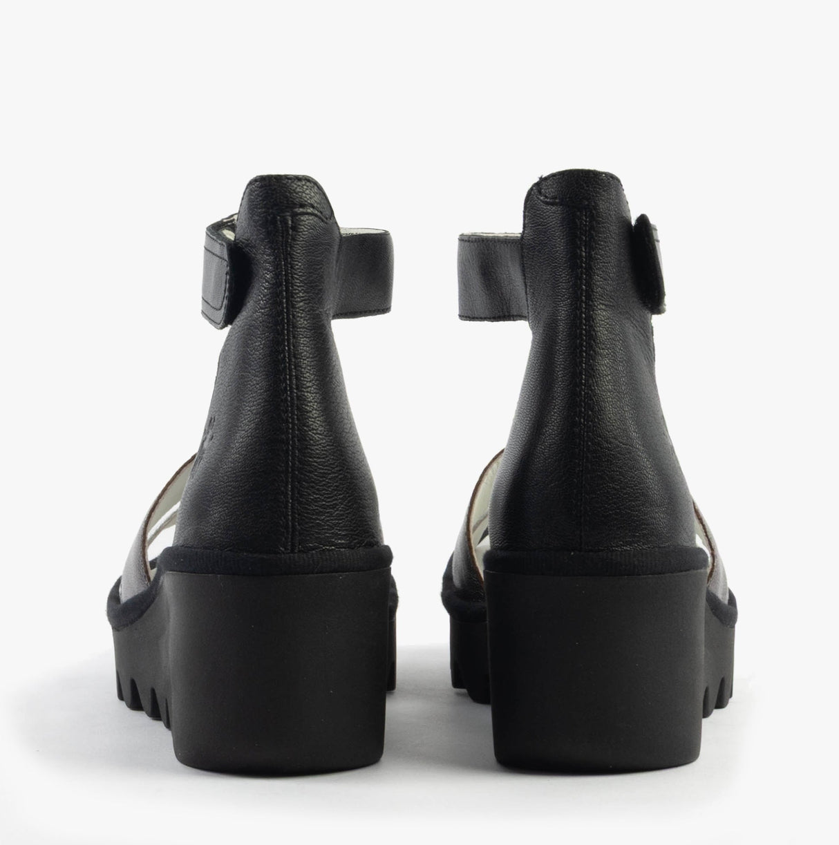 Fly London BONO290FLY Womens Sandals Silver/Graphite/Black