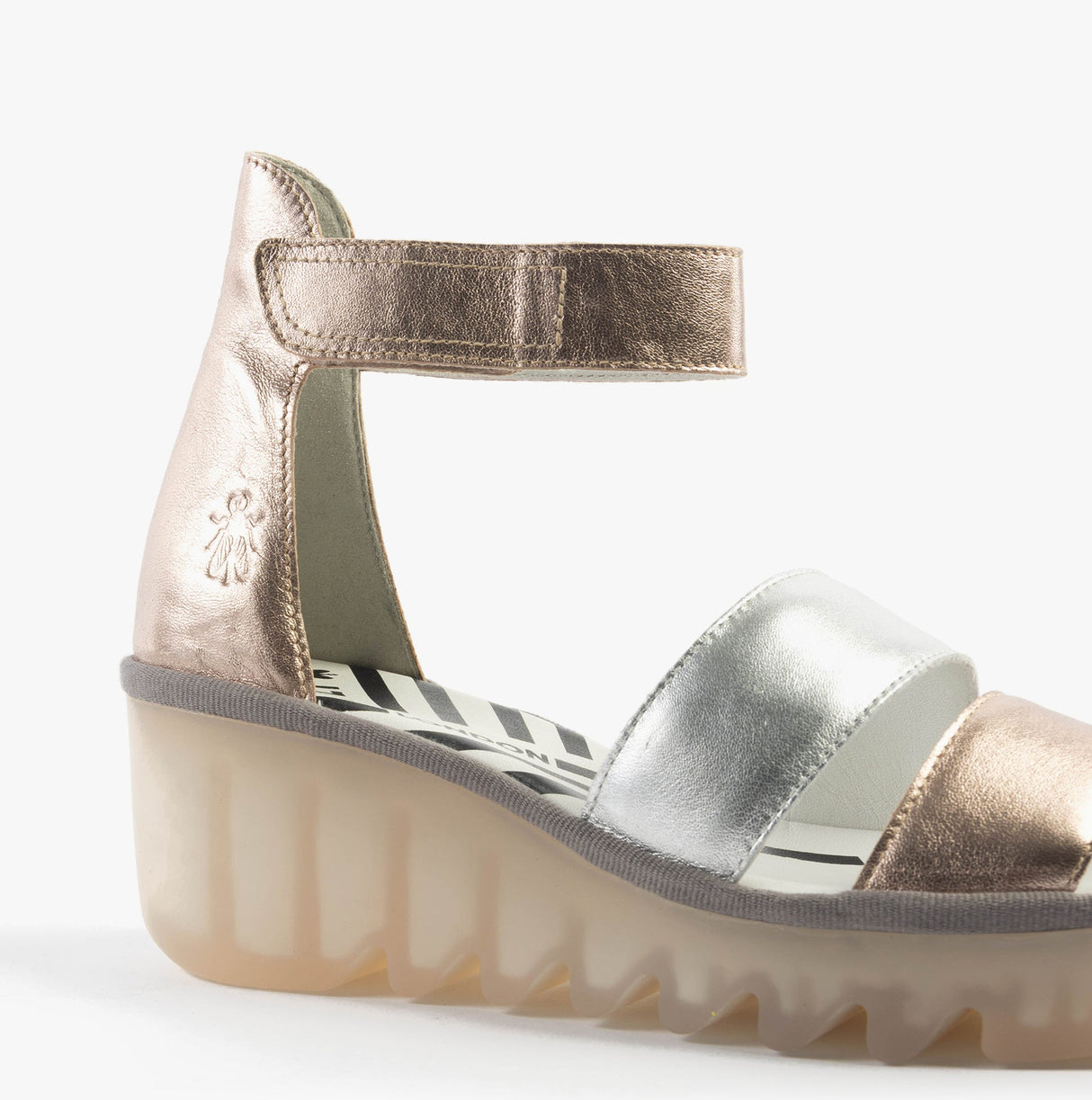 Fly London BONO290FLY Womens Sandals Sahara/Silver/Sahara