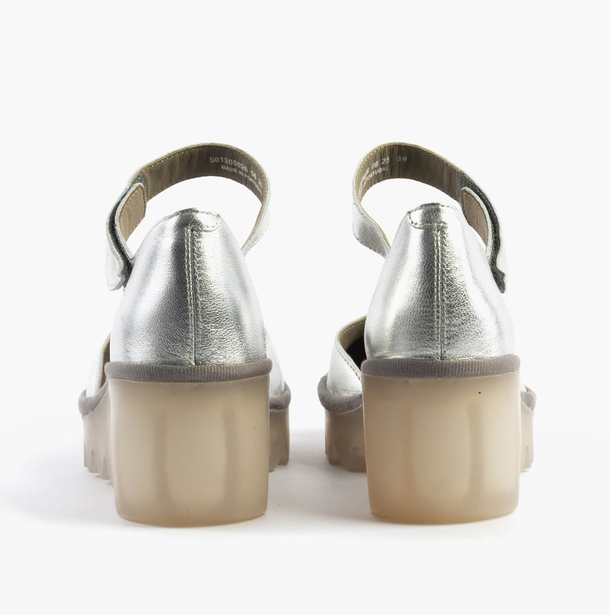 Fly London BISO305FLY Womens Sandals Silver