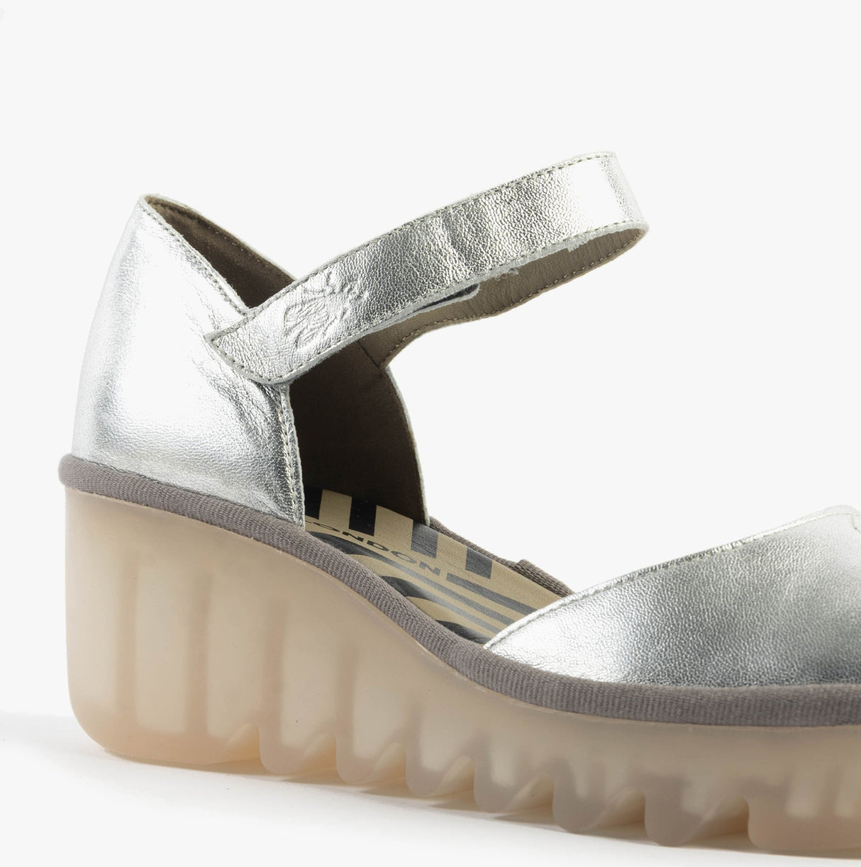 Fly London BISO305FLY Womens Sandals Silver