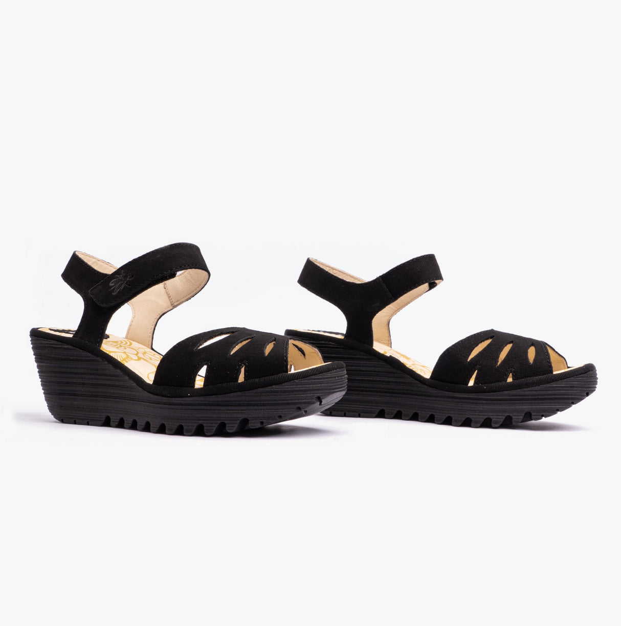 Fly London YAZI479FLY Womens Sandals Black