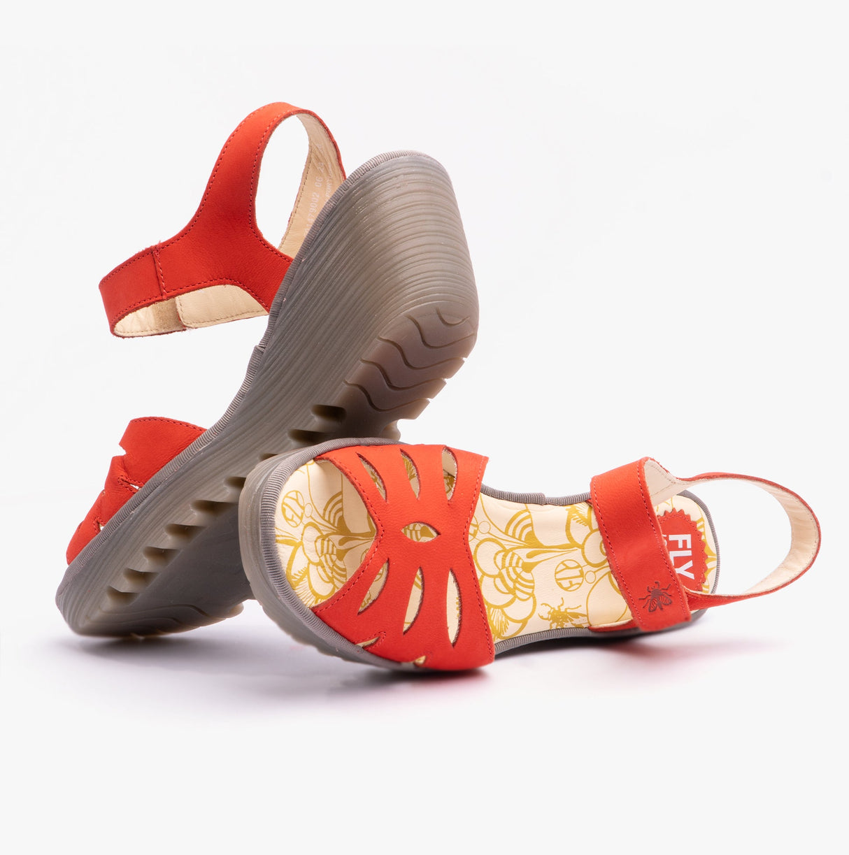 Fly London YAZI479FLY Womens Sandals Scarlet