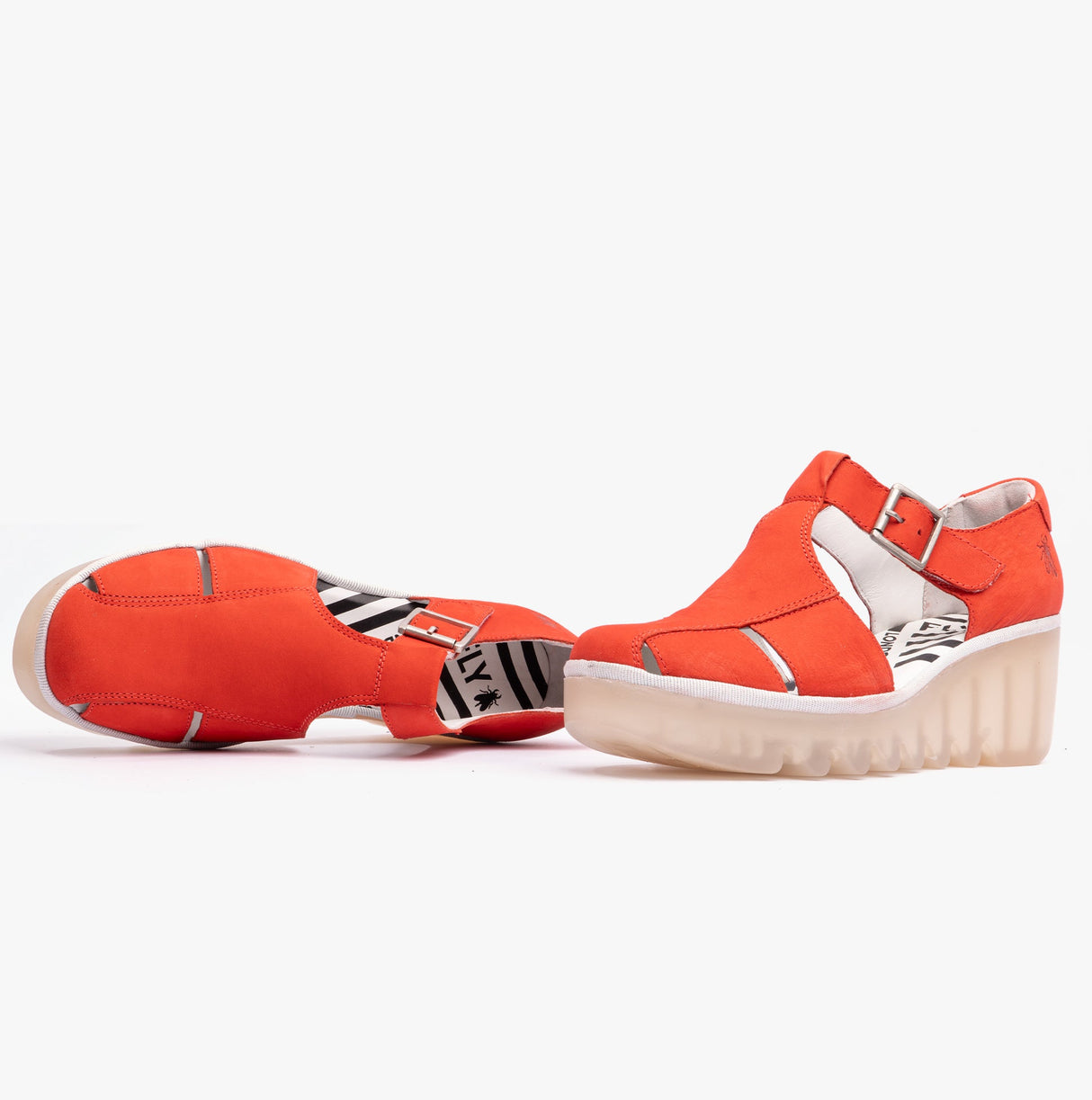 Fly London BURI481FLY Womens Shoes Scarlet