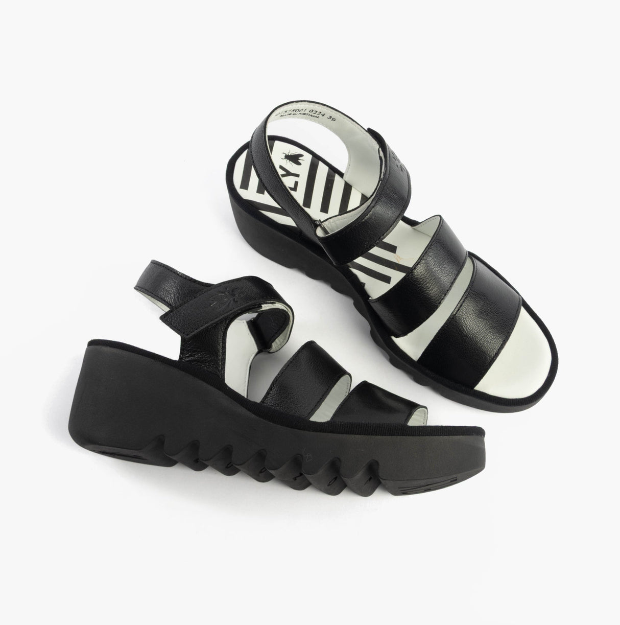 Fly London BEXY575FLY Womens Sandals Black