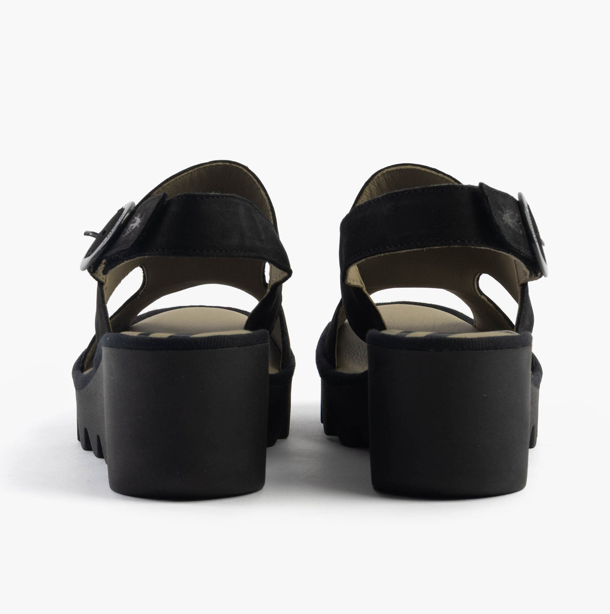 Fly London BAIF585FLY Womens Sandals Black