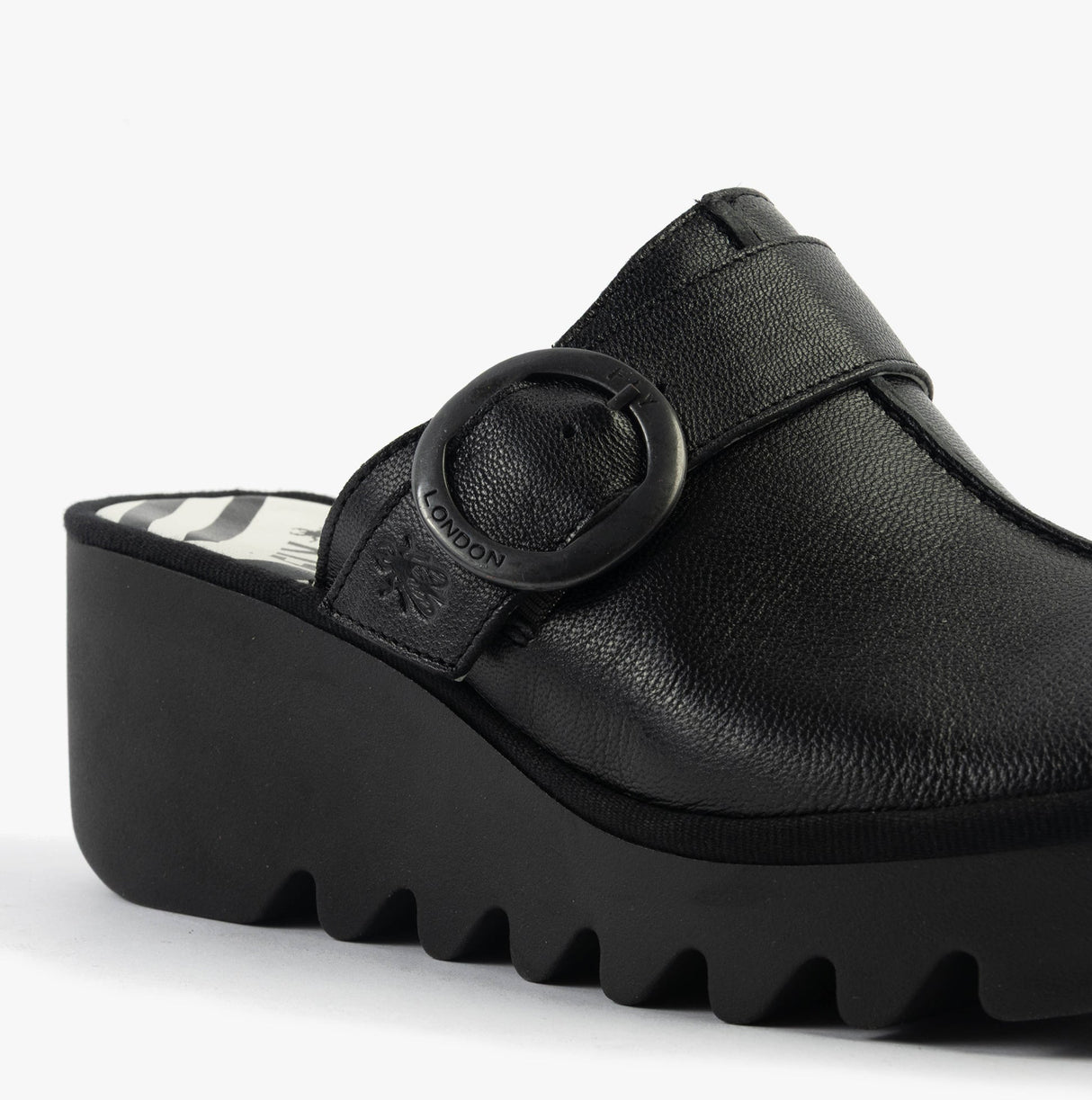 Fly London BLOK586FLY Womens Sandals Black