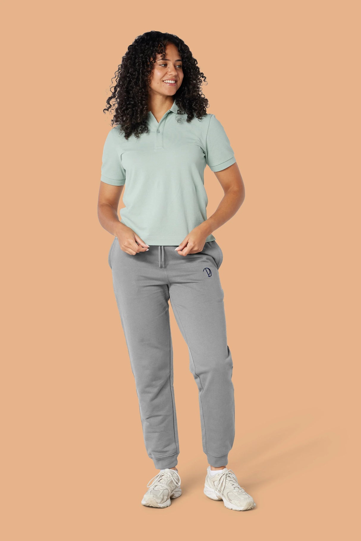 Embroidered P Joggers