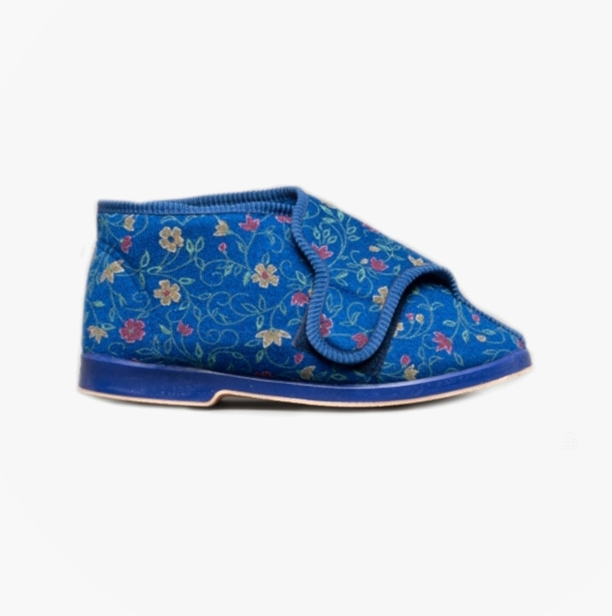 GBS BELLA Womens Extra Wide (E+) Boot Slippers Blue