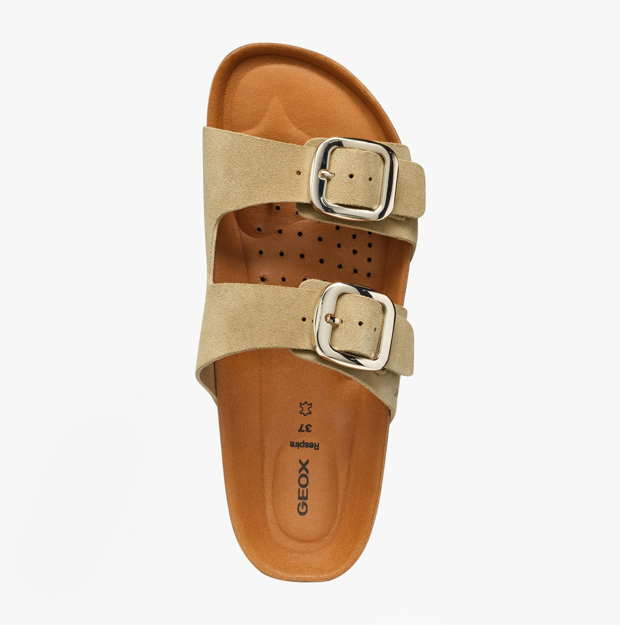 GEOX D BRIONIA H Womens Sandals Light Taupe