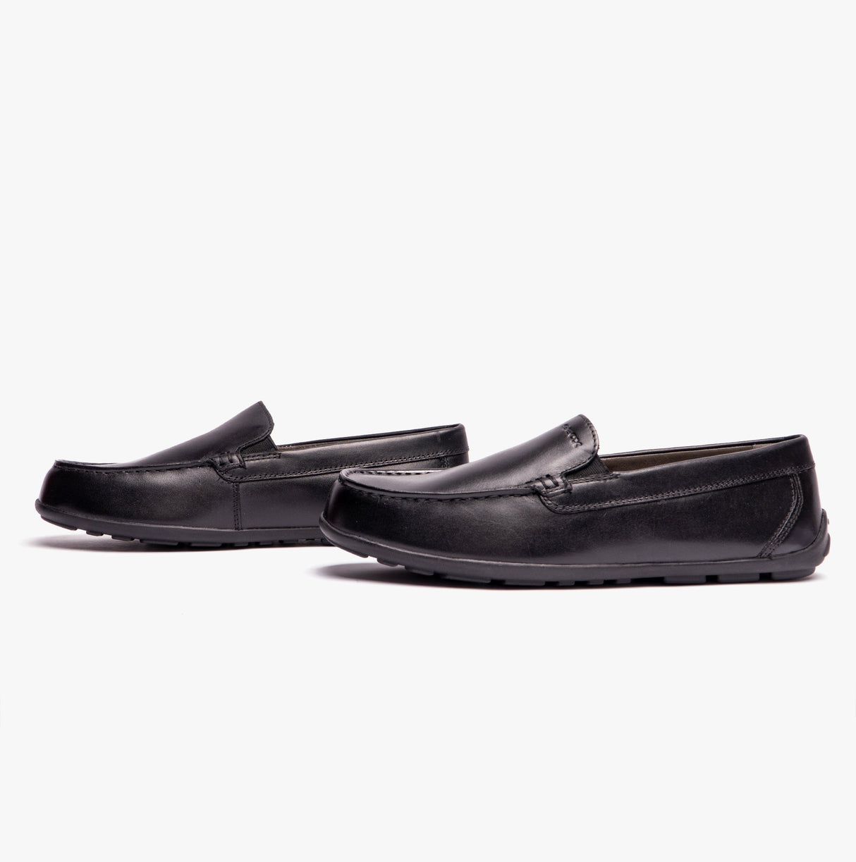 GEOX J NEW FAST BOY Boys School Shoes Black