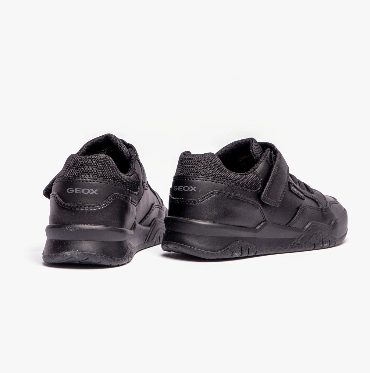 GEOX J PERTH BOY Boys School Shoes Black