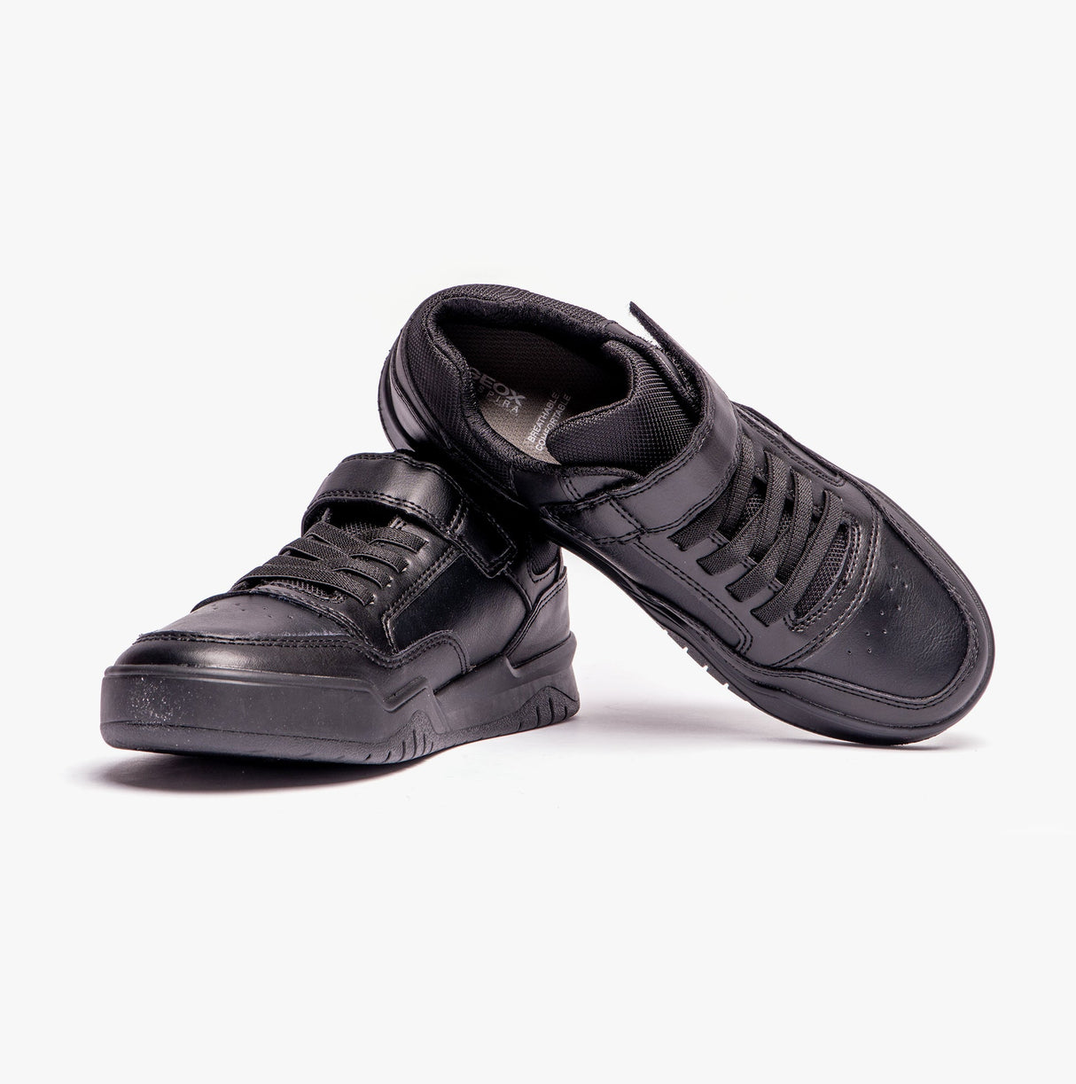 GEOX J PERTH BOY Boys School Shoes Black