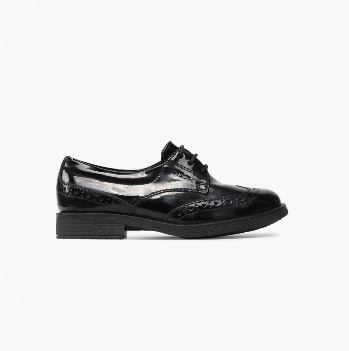 GEOX AGATA Girls Shoes Patent Black