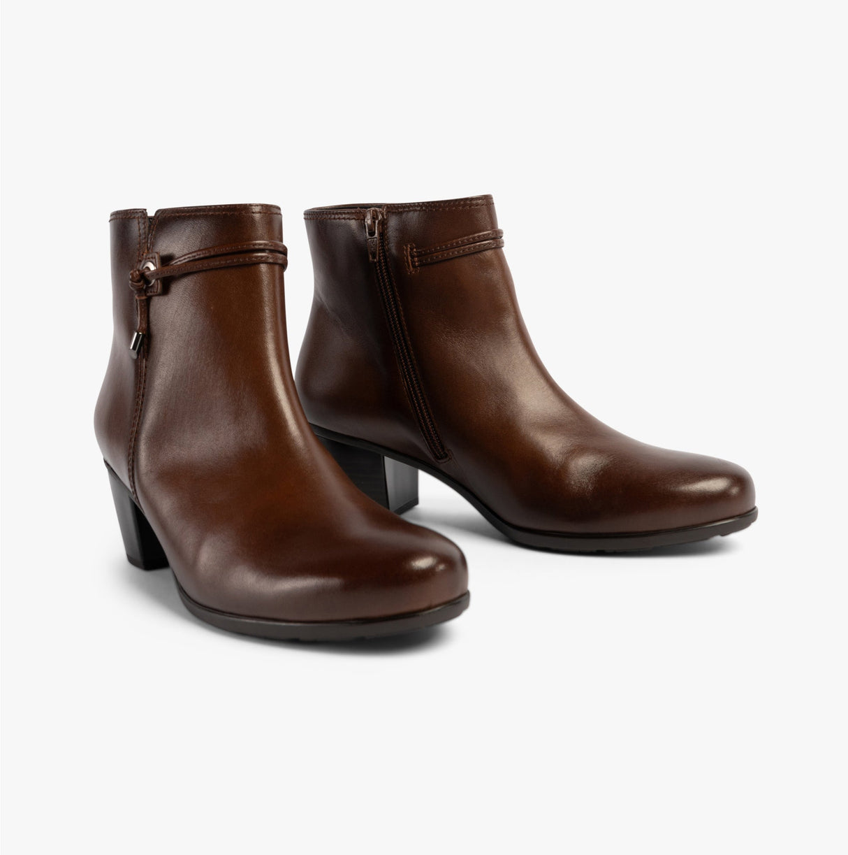 Gabor ELA Womens Ankle Boots Brown