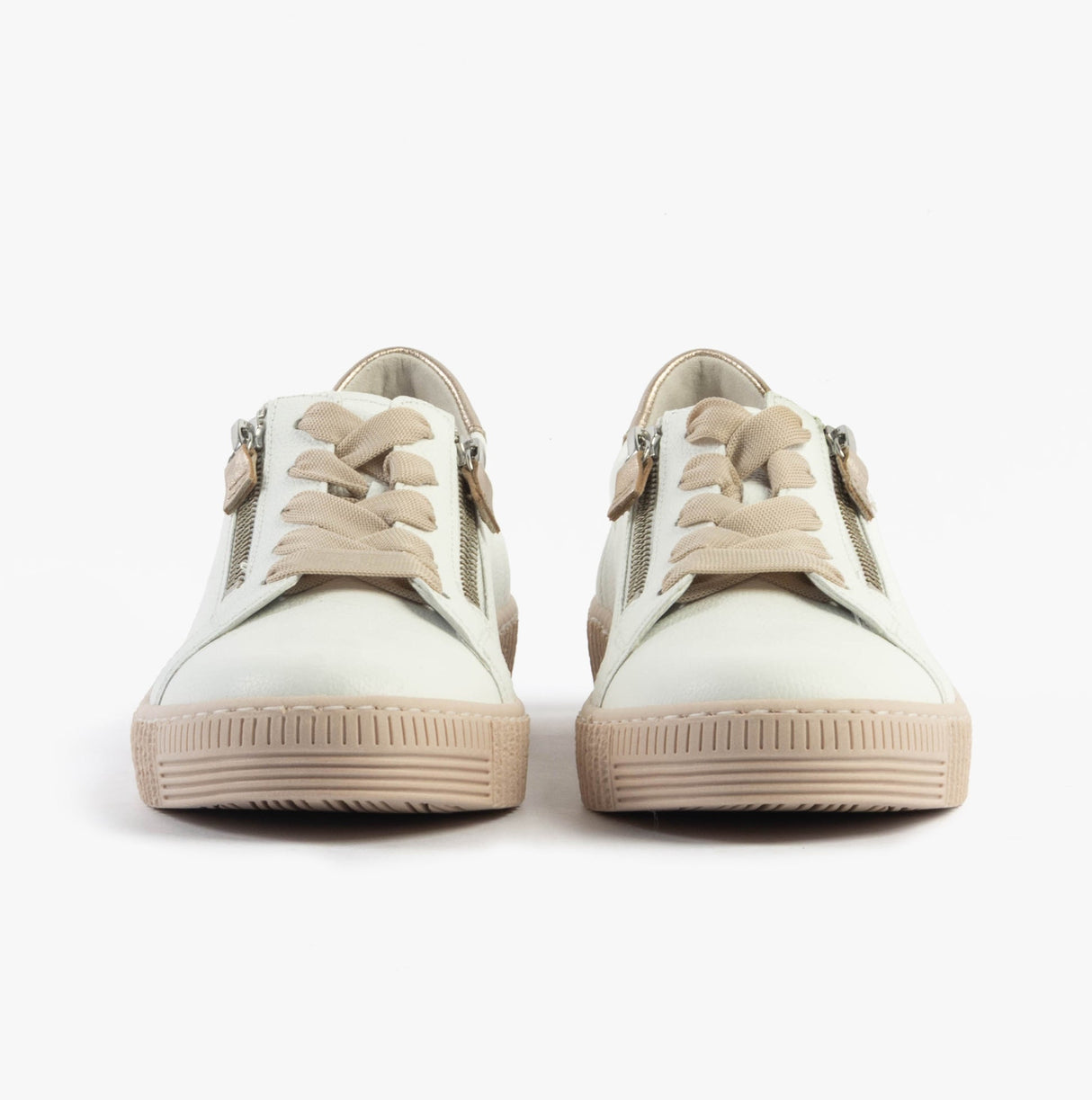 Gabor WISDOM Womens Trainers White Pink