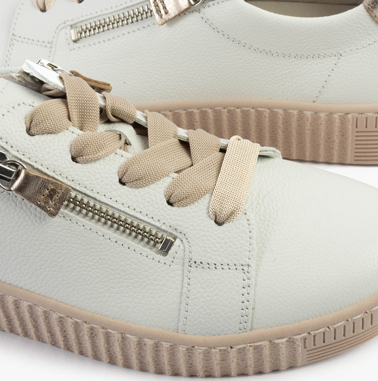 Gabor WISDOM Womens Trainers White Pink